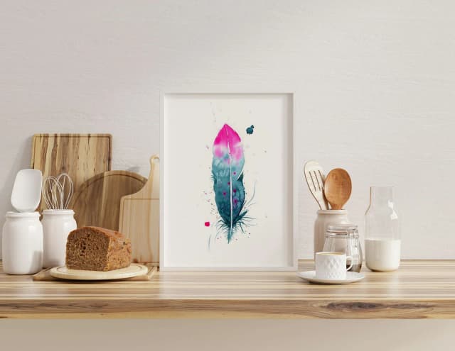 Hummingbird shown in a room setting