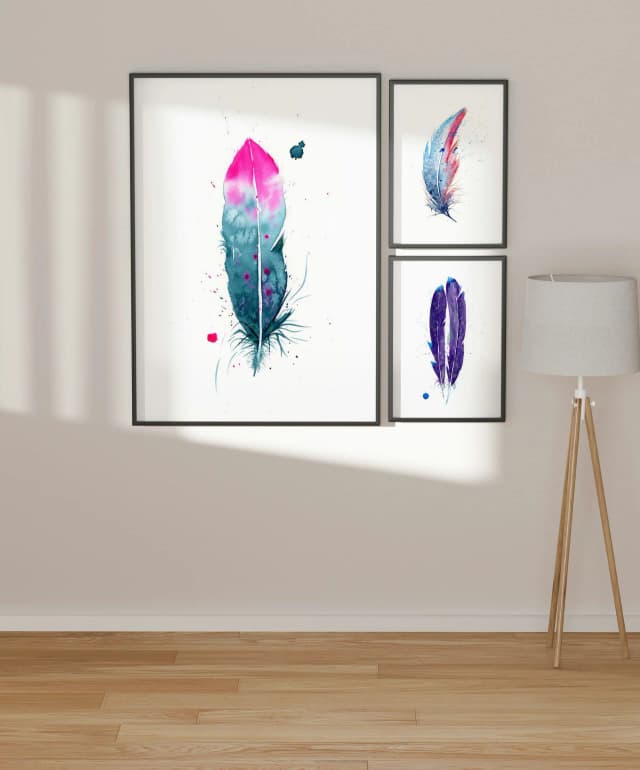 Hummingbird shown in a room setting