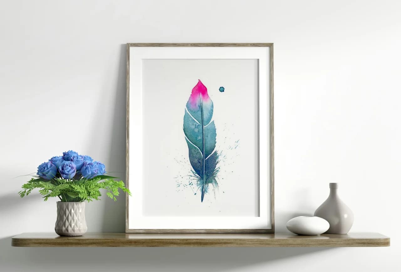 Hummingbird shown in a room setting
