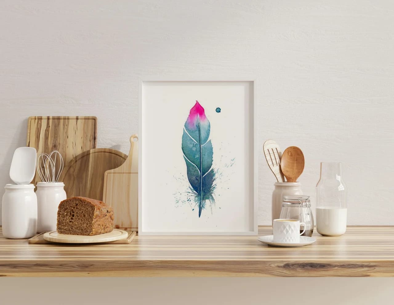 Hummingbird shown in a room setting