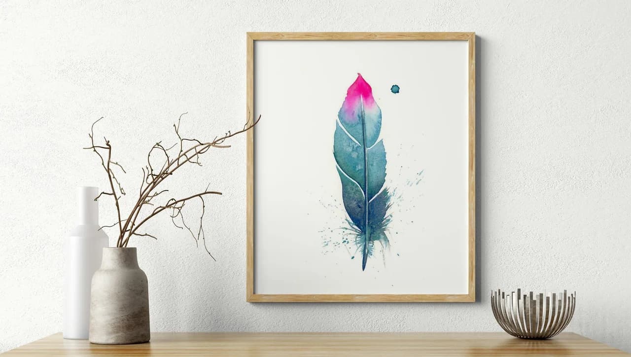 Hummingbird shown in a room setting