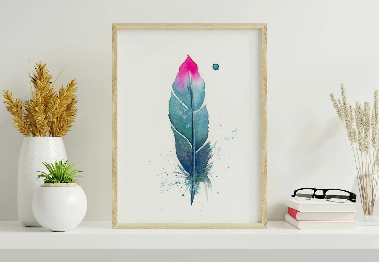 Hummingbird shown in a room setting