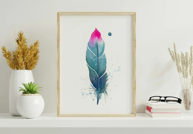 Hummingbird shown in a room setting