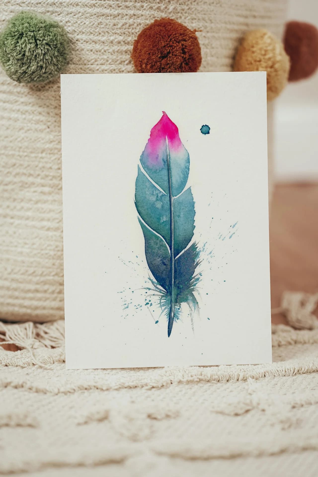 Hummingbird shown in a room setting