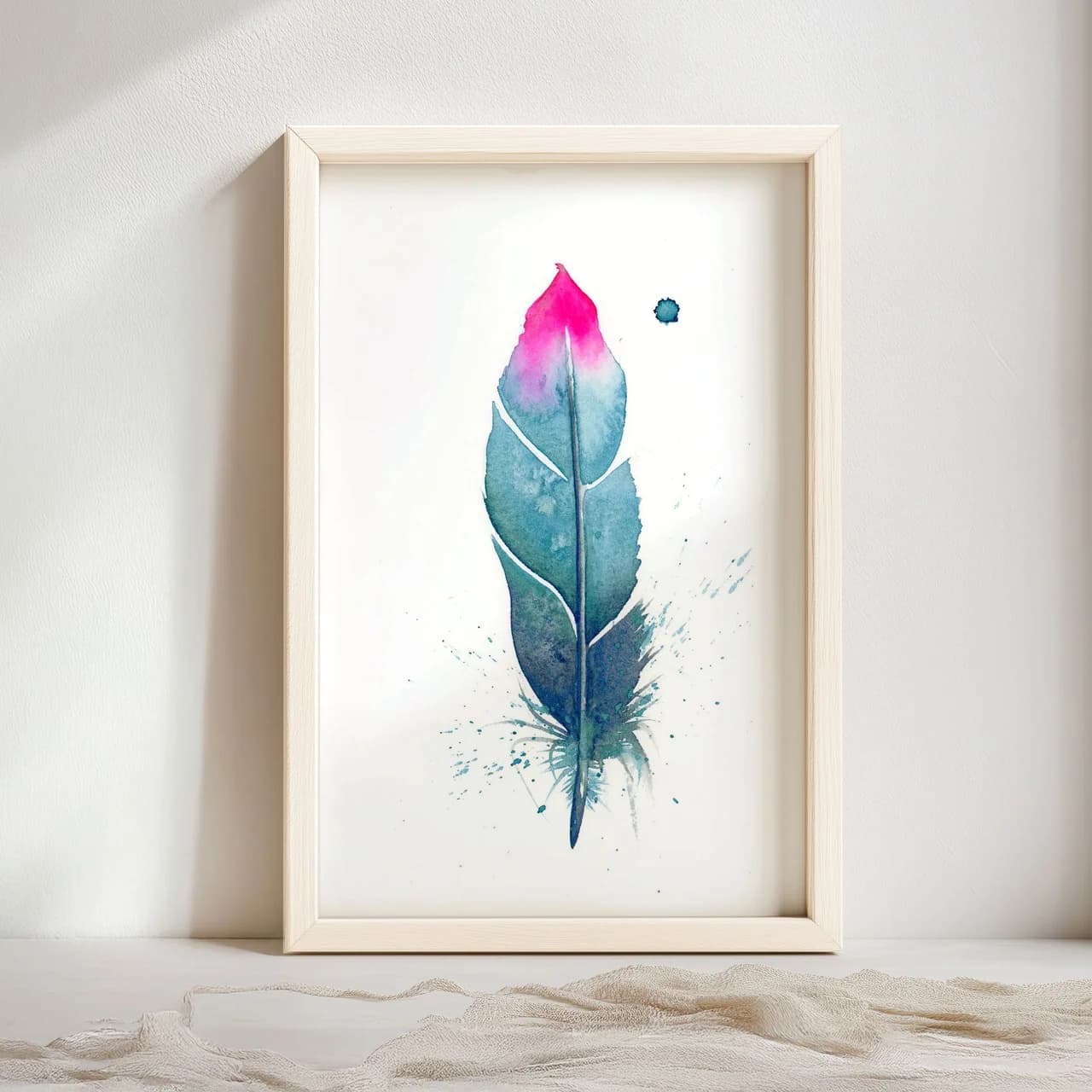 Hummingbird shown in a room setting