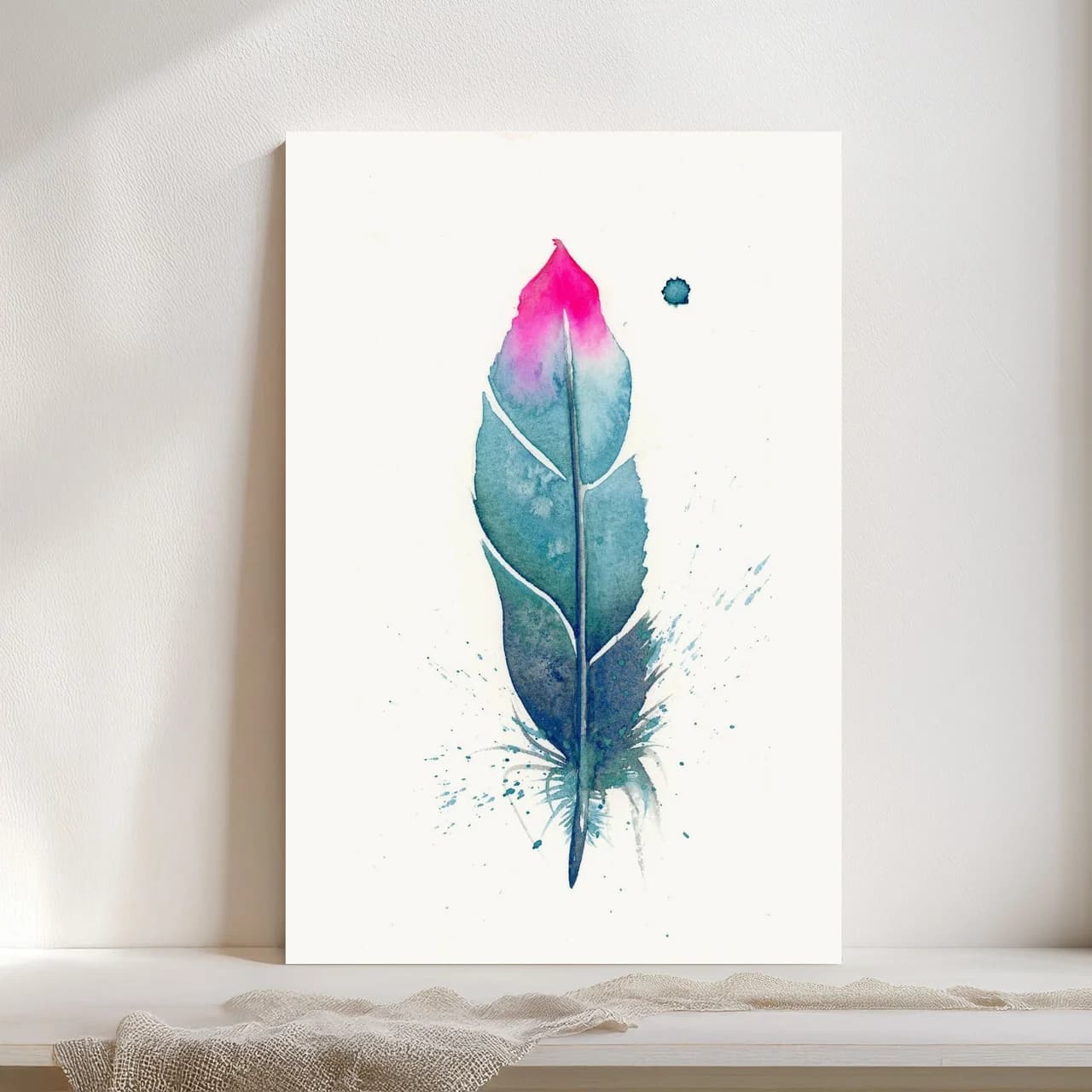 Hummingbird shown in a room setting
