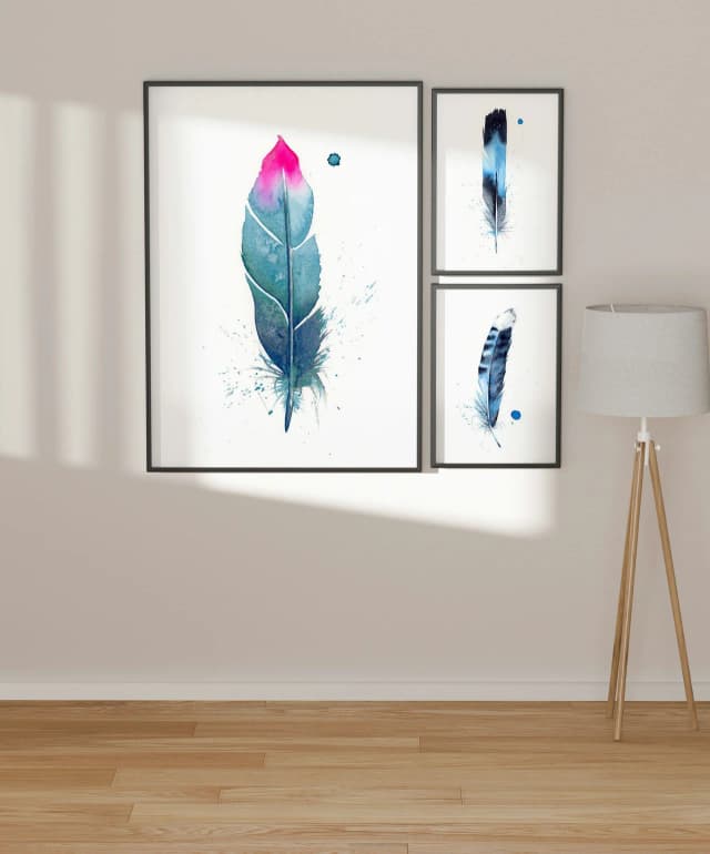 Hummingbird shown in a room setting