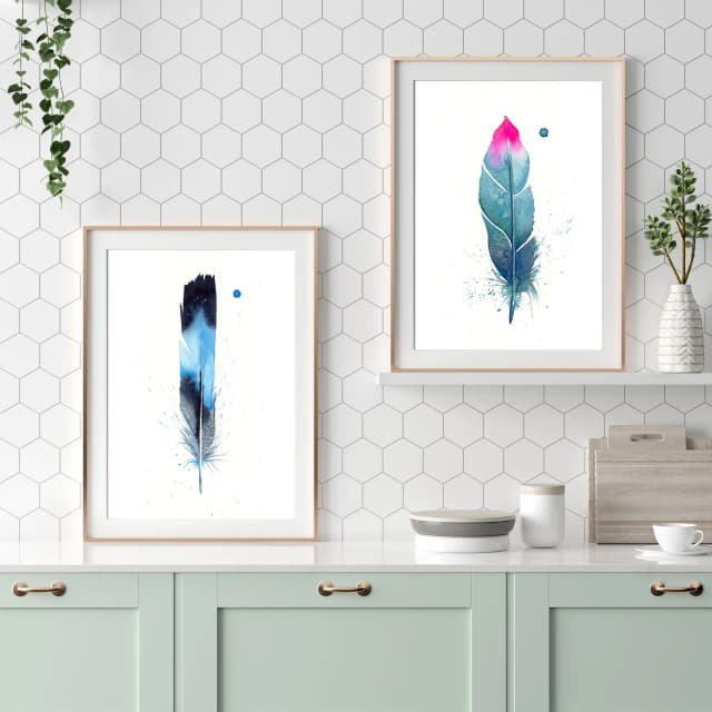 Hummingbird shown in a room setting