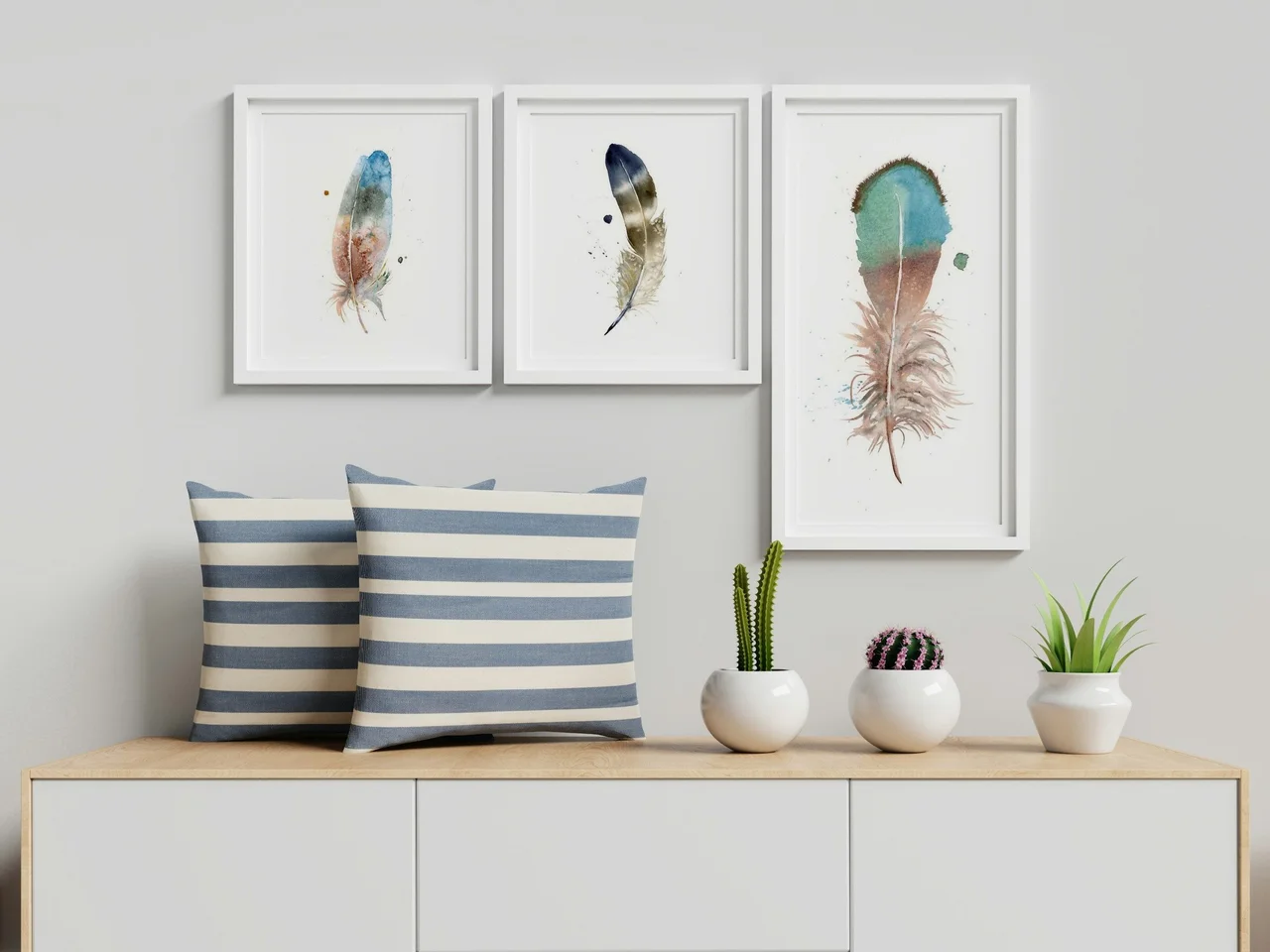 Duck shown in a room setting