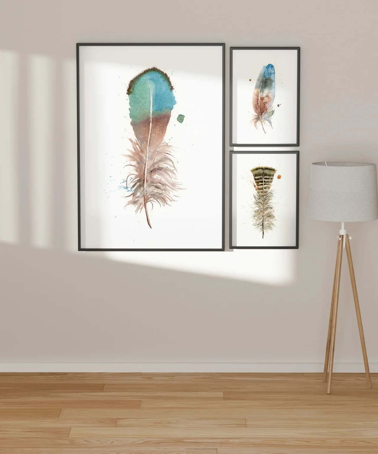 Duck shown in a room setting