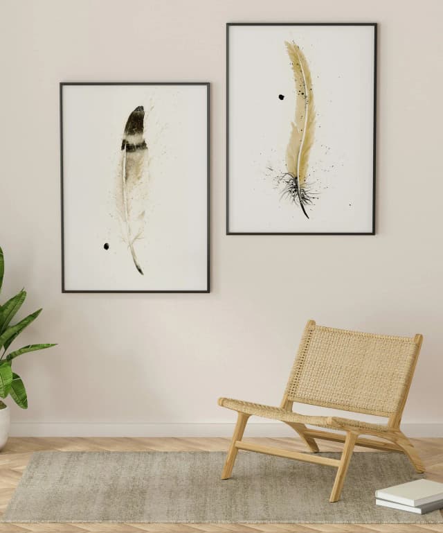 Western Sandpiper shown in a room setting