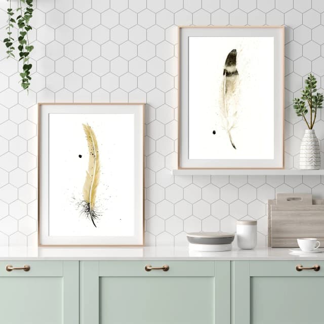 Western Sandpiper shown in a room setting