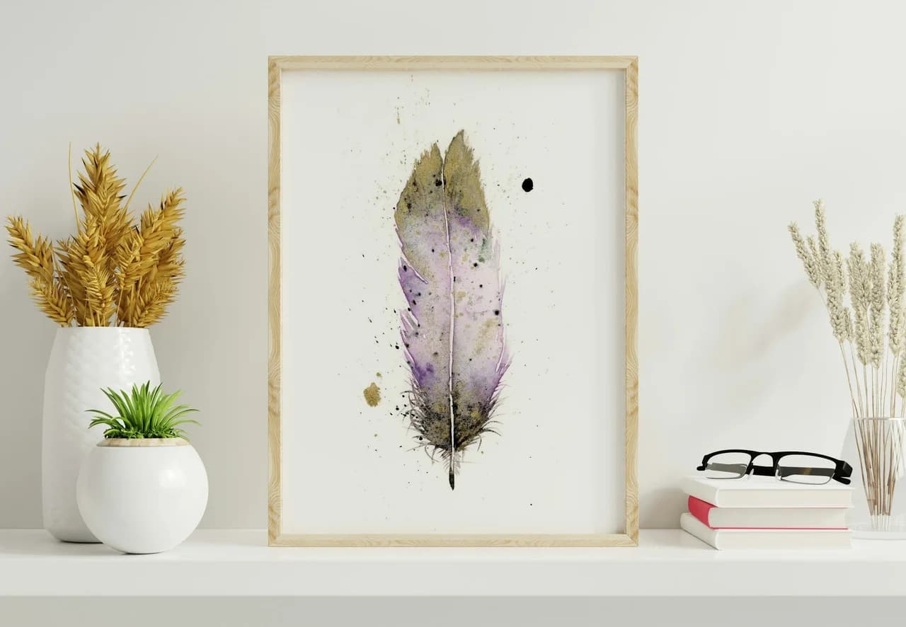 Hummingbird shown in a room setting