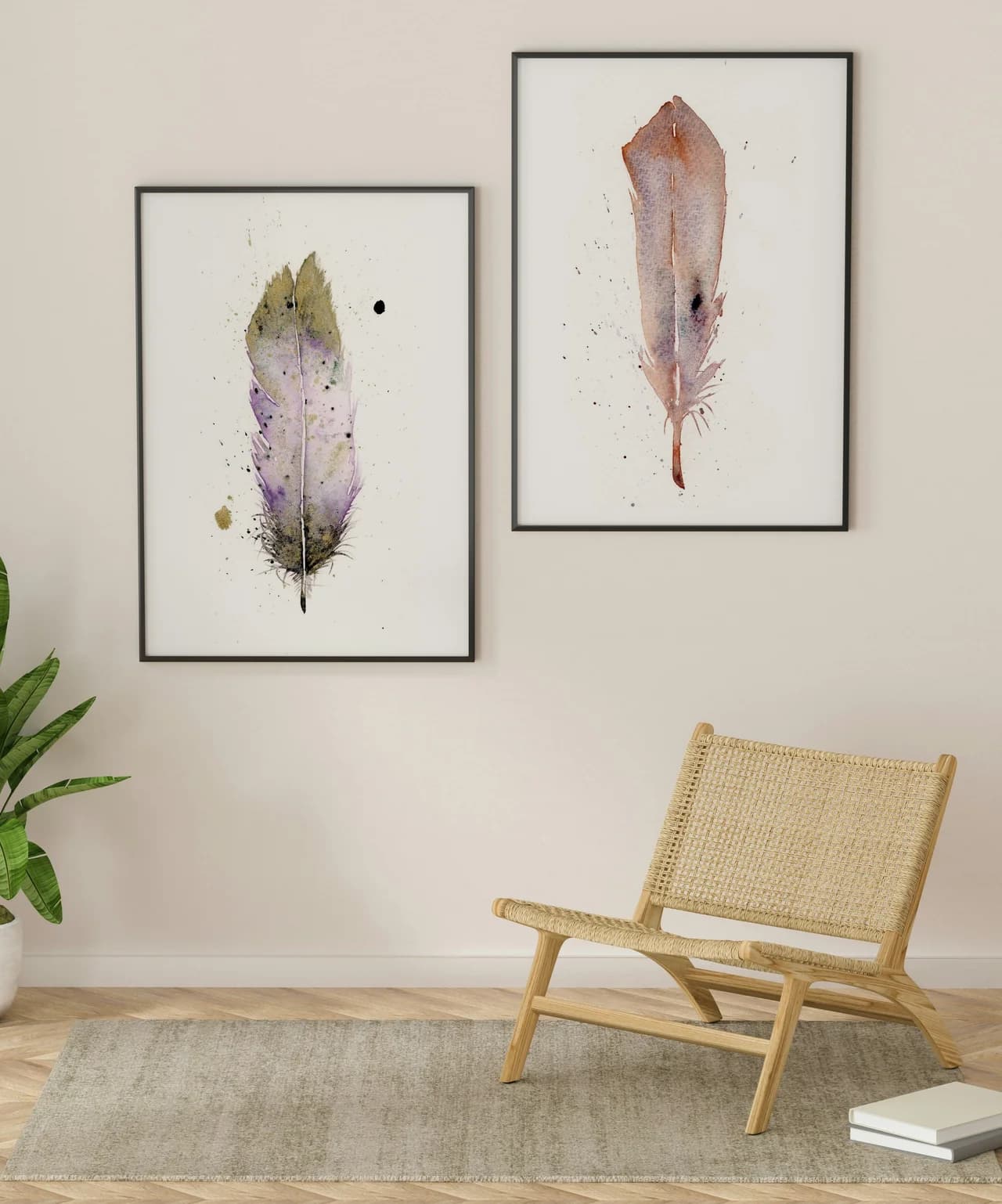 Hummingbird shown in a room setting