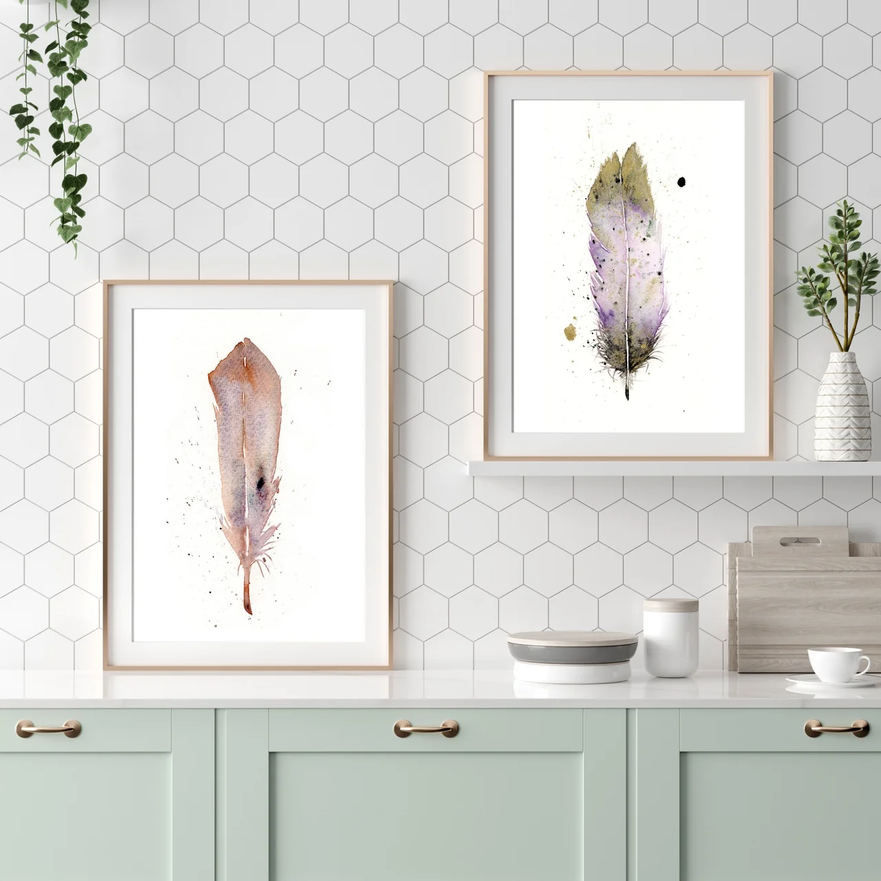 Hummingbird shown in a room setting