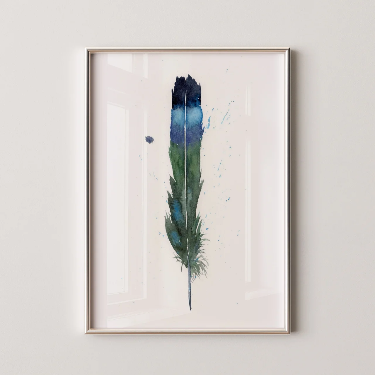 Magpie shown in a room setting