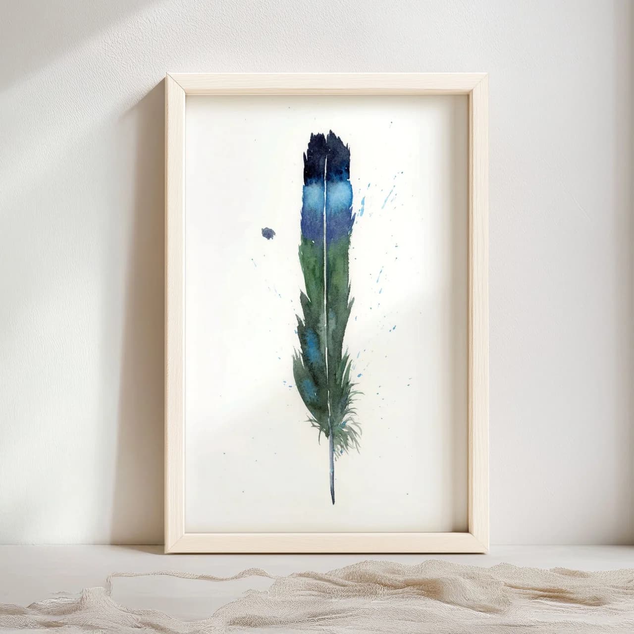 Magpie shown in a room setting