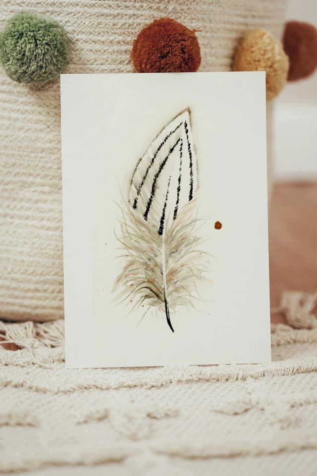 Silver Pheasant shown in a room setting