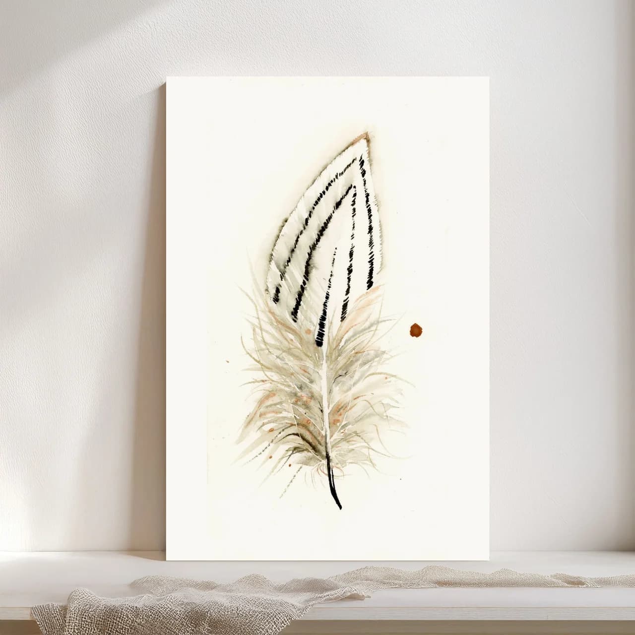 Silver Pheasant shown in a room setting