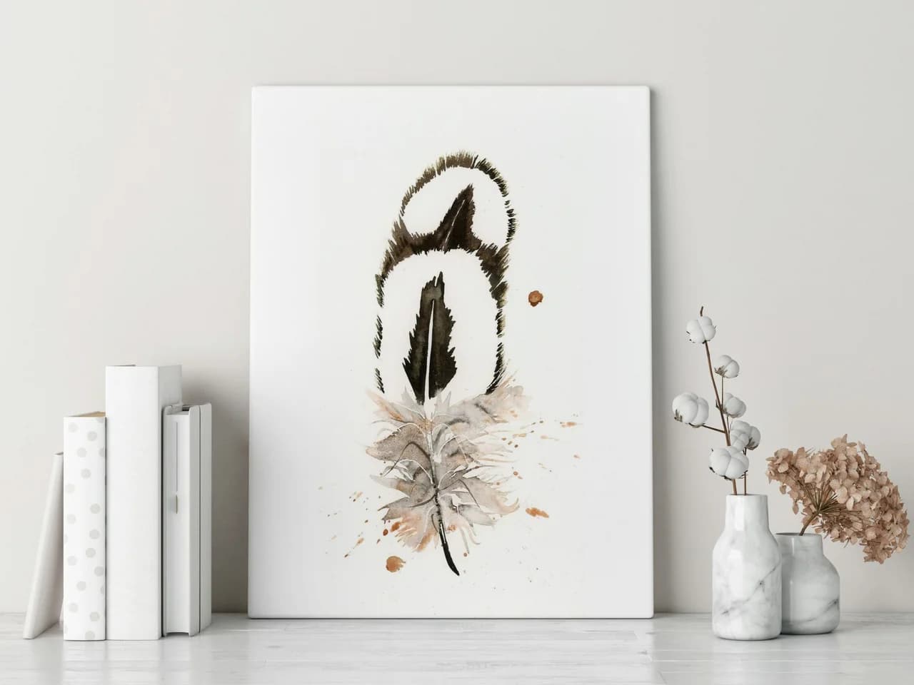 Silver Pheasant shown in a room setting