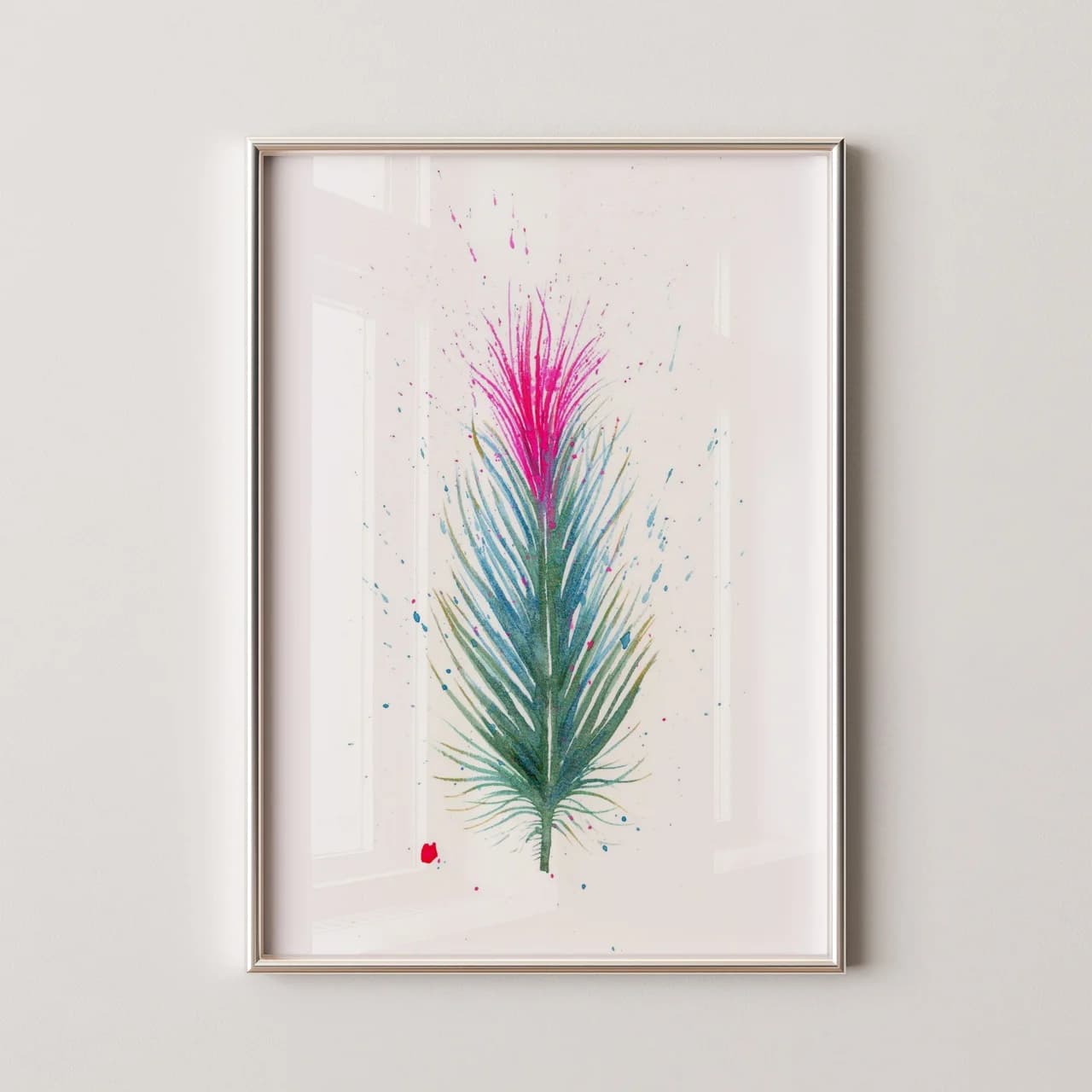 Hummingbird shown in a room setting