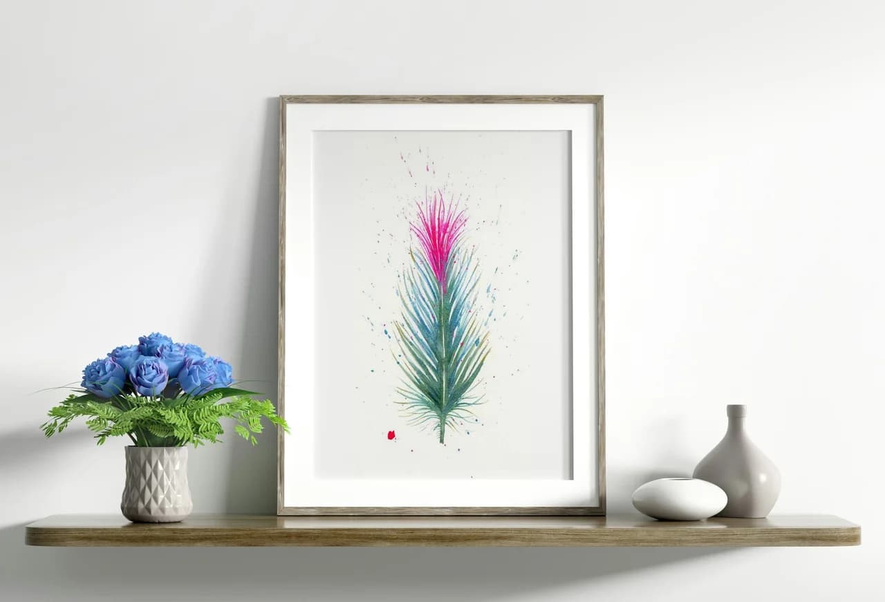 Hummingbird shown in a room setting