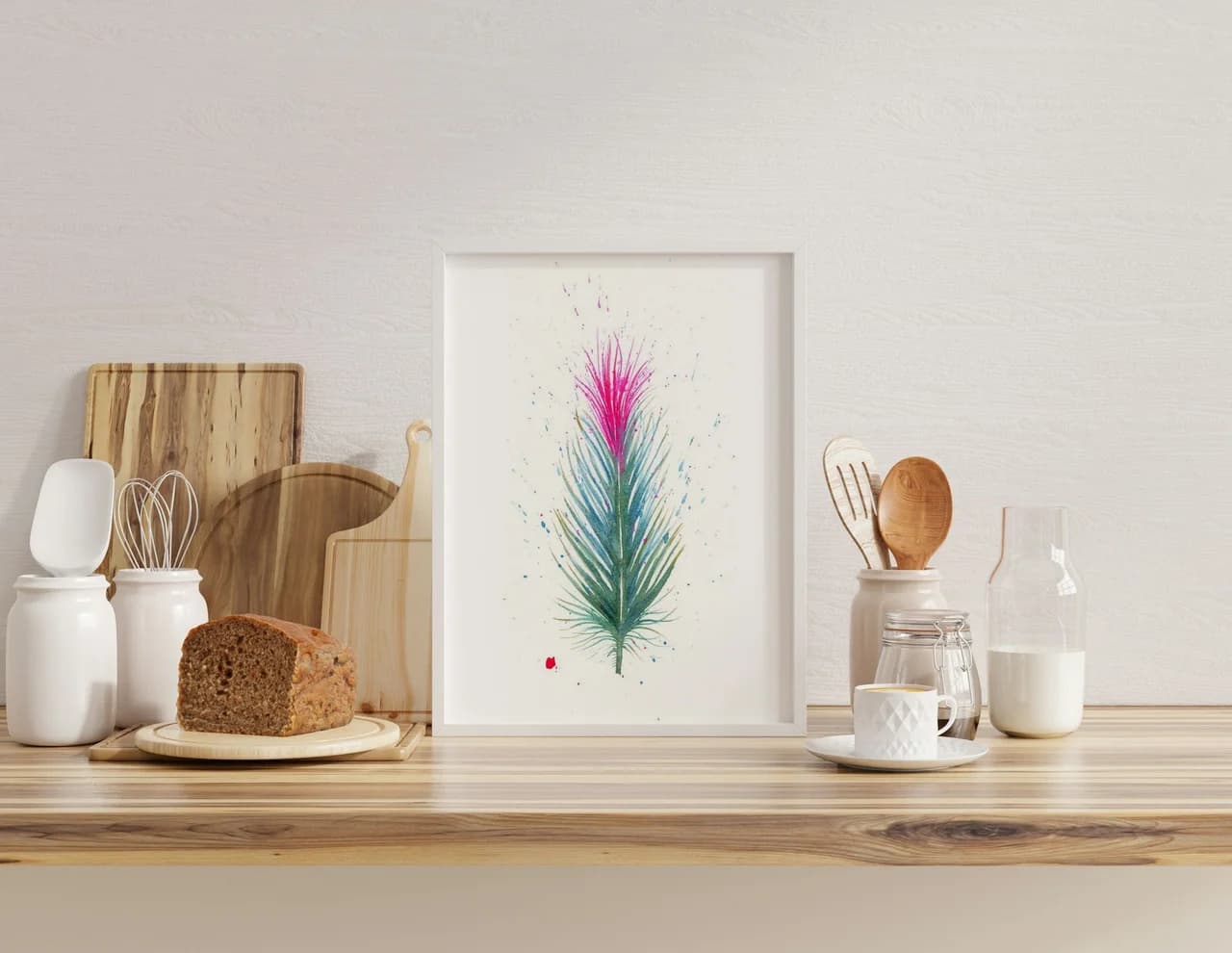 Hummingbird shown in a room setting