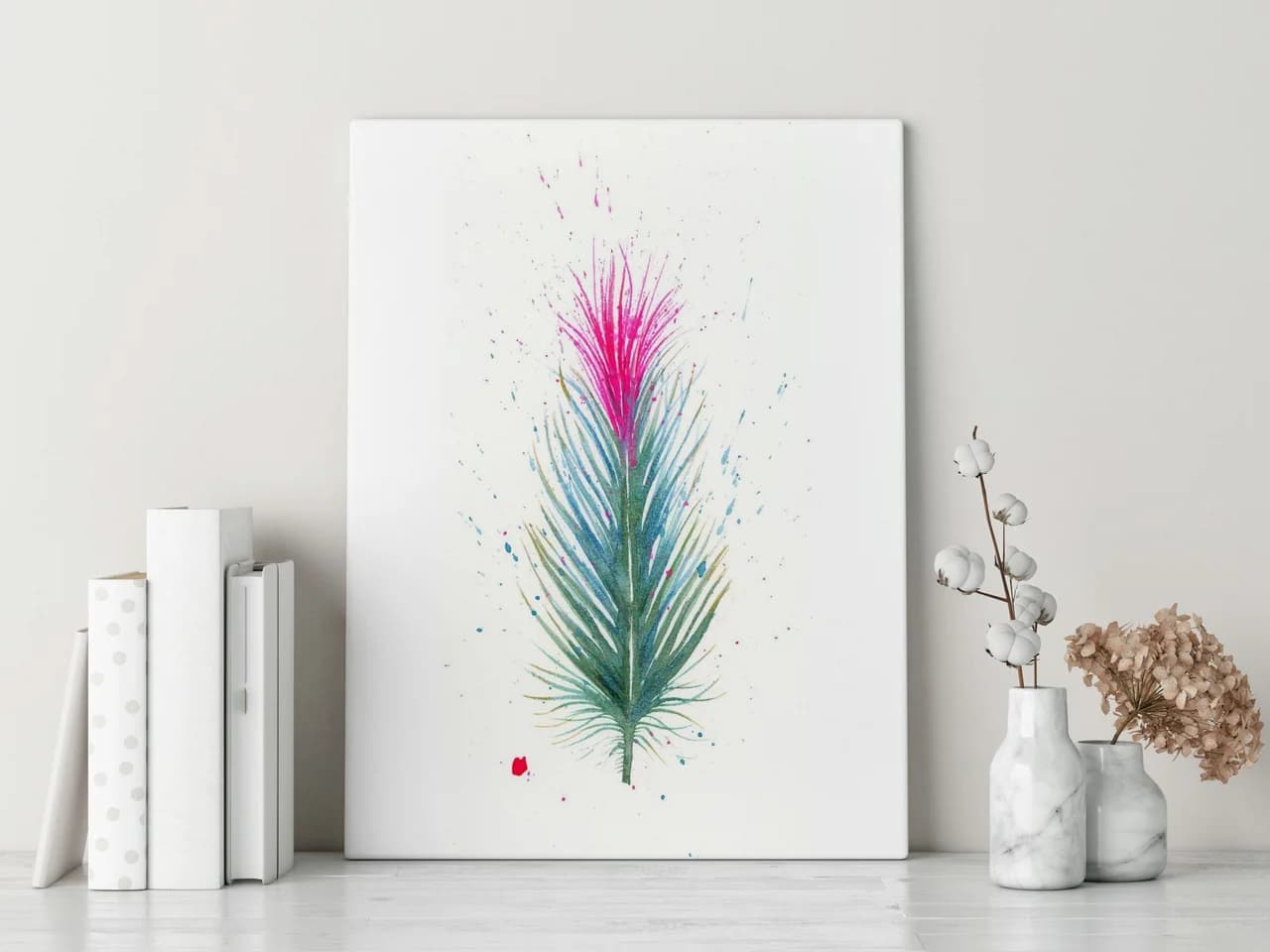 Hummingbird shown in a room setting