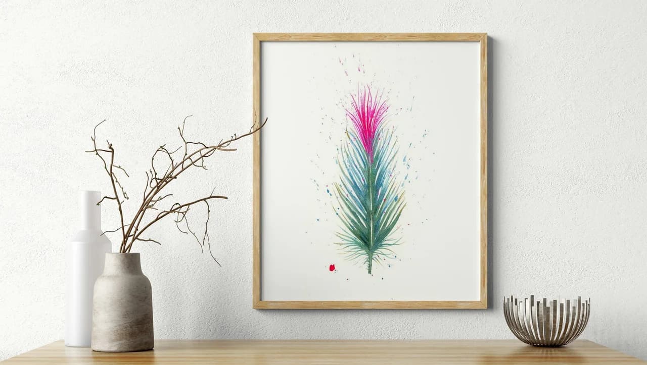 Hummingbird shown in a room setting