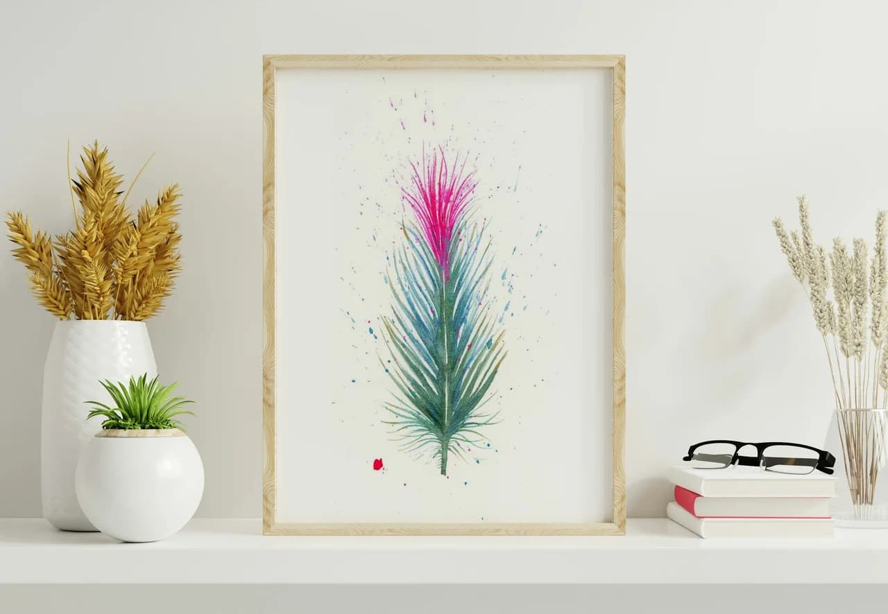 Hummingbird shown in a room setting