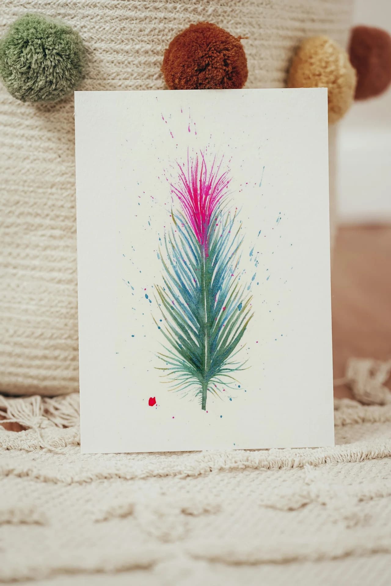 Hummingbird shown in a room setting