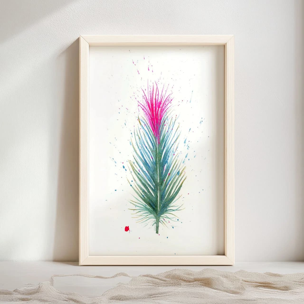 Hummingbird shown in a room setting