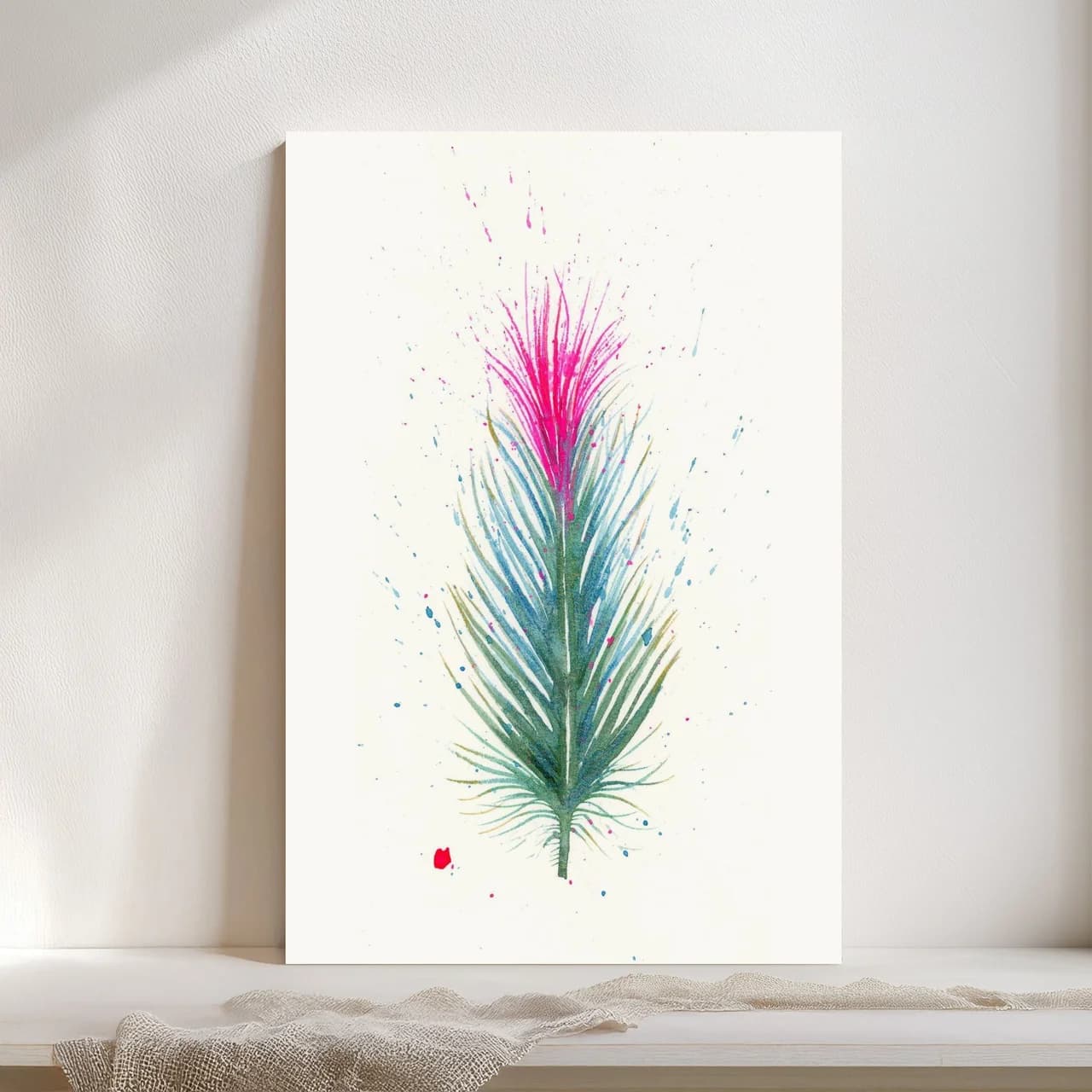 Hummingbird shown in a room setting