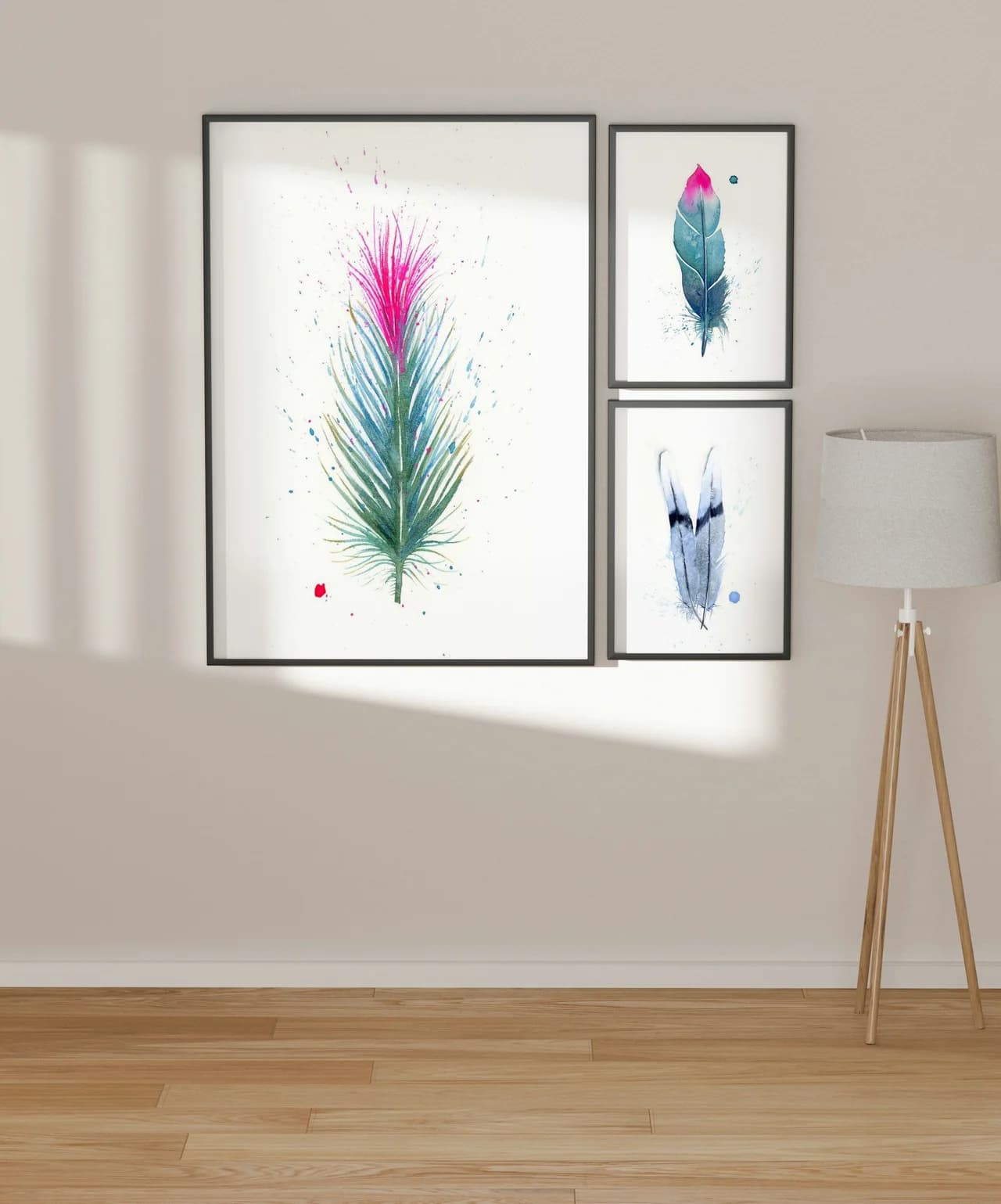Hummingbird shown in a room setting
