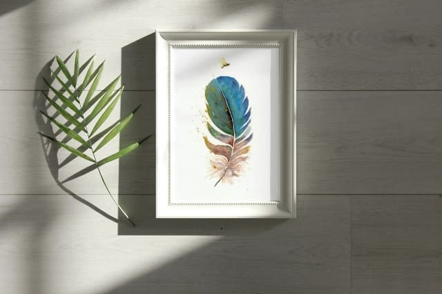 Hummingbird shown in a room setting