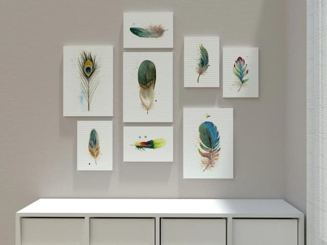 Hummingbird shown in a room setting