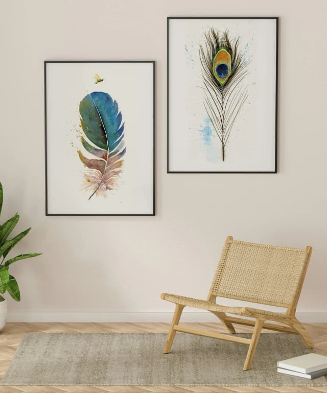 Hummingbird shown in a room setting