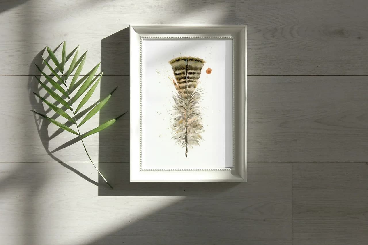 Turkey shown in a room setting