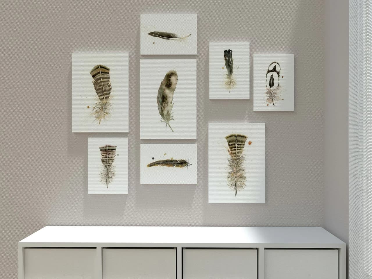 Turkey shown in a room setting