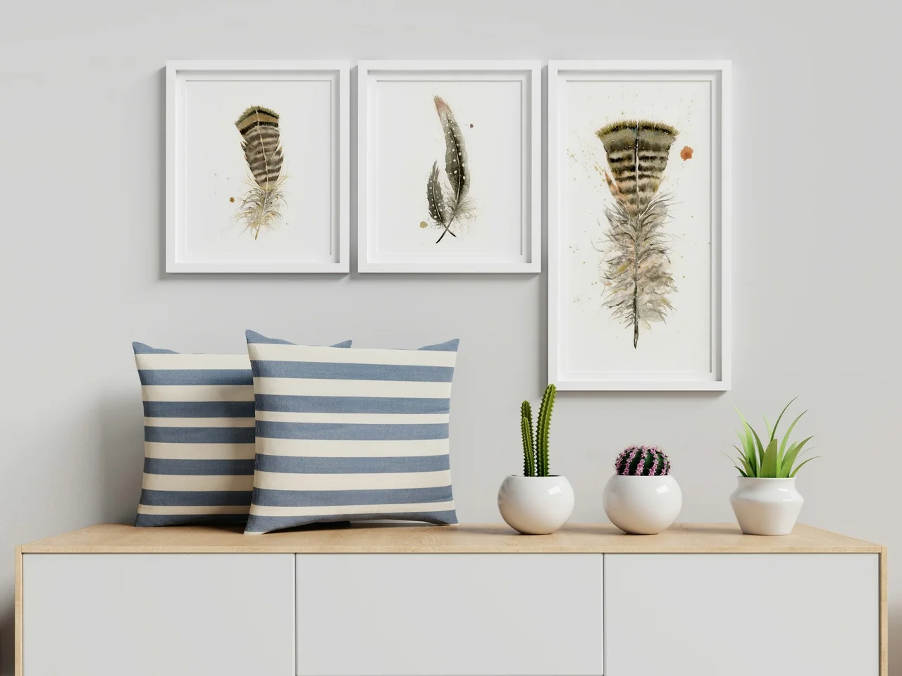 Turkey shown in a room setting