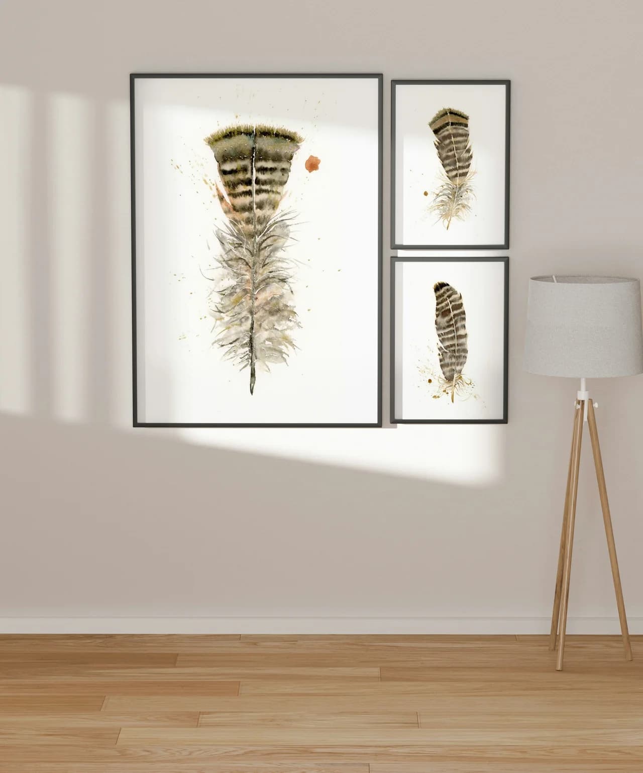 Turkey shown in a room setting