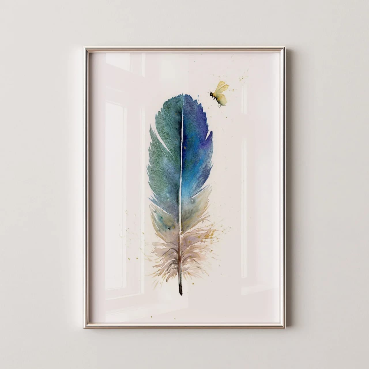 Hummingbird shown in a room setting