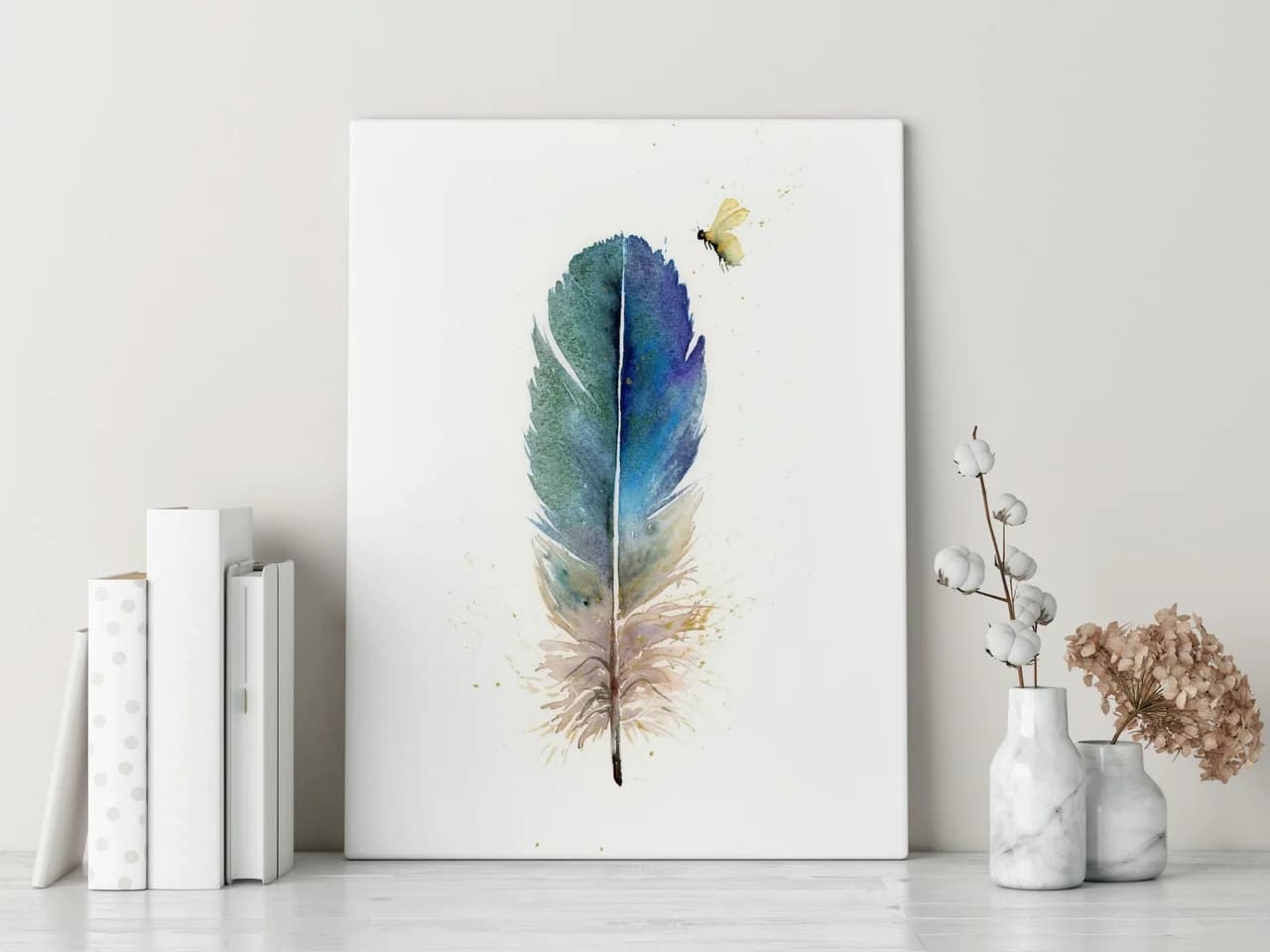 Hummingbird shown in a room setting