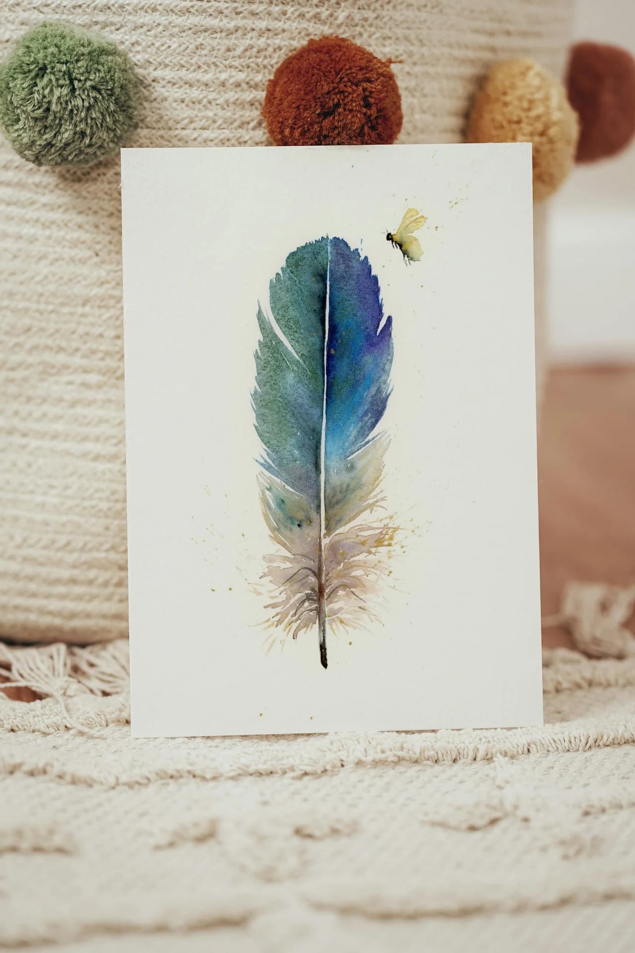 Hummingbird shown in a room setting