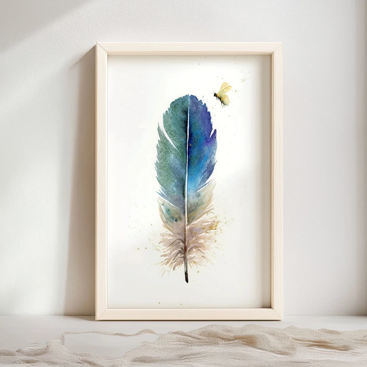 Hummingbird shown in a room setting