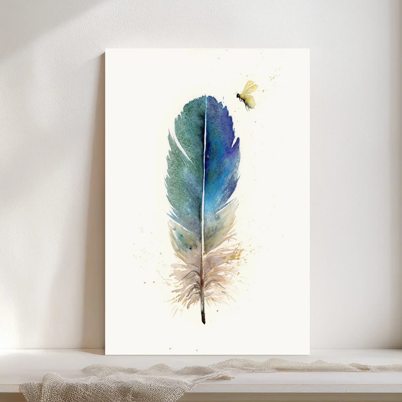 Hummingbird shown in a room setting