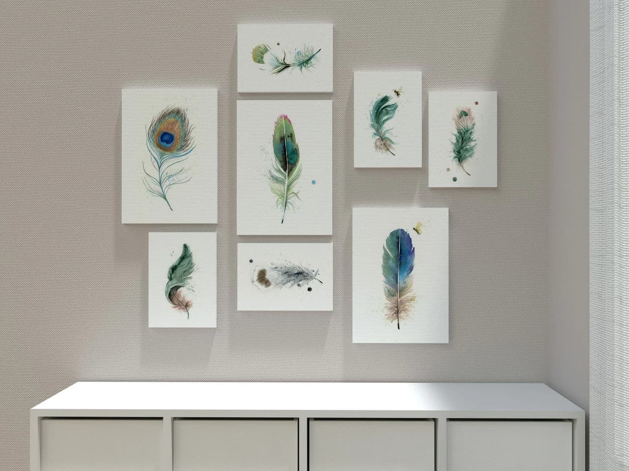 Hummingbird shown in a room setting