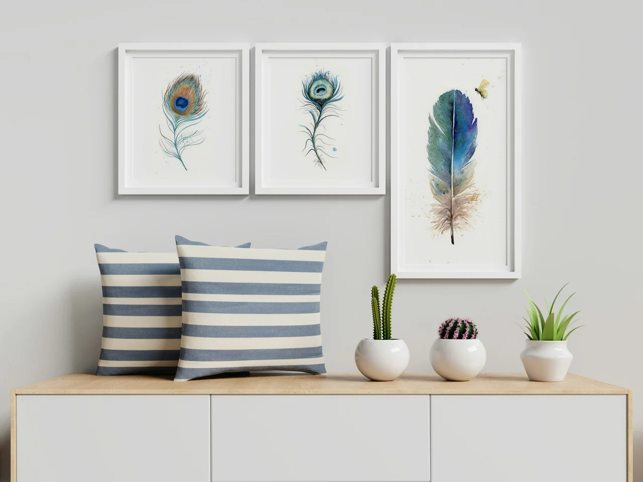 Hummingbird shown in a room setting