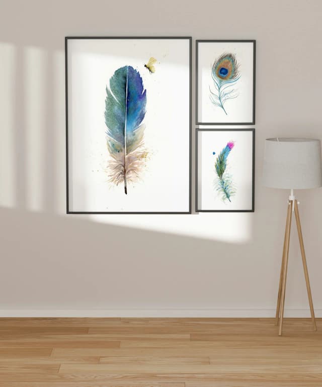 Hummingbird shown in a room setting