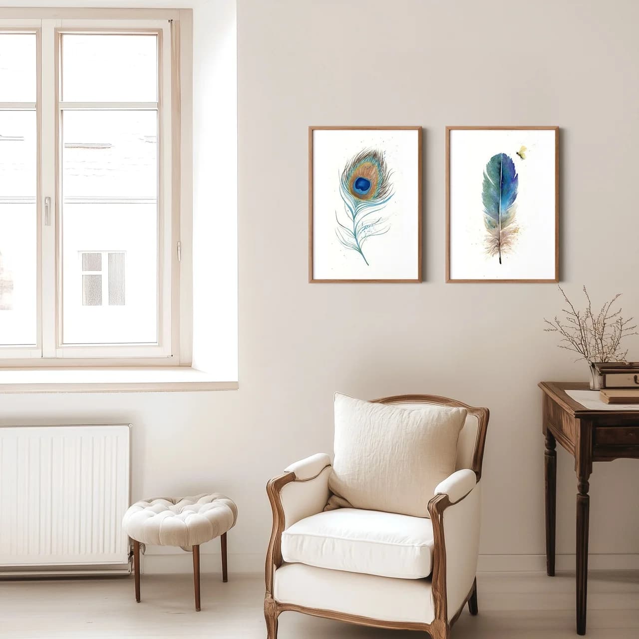 Hummingbird shown in a room setting